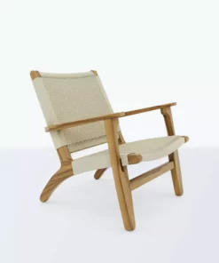 Masaya & Co. Masaya Solid Manila Arm Chair Furniture