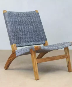 Masaya & Co. Masaya Solid Manila Lounge Chair Furniture