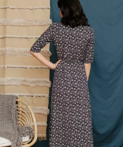 Mata Traders Aditi Moonrise Tencel Wrap Dress 6 Mata Traders Aditi Moonrise Tencel Wrap Dress