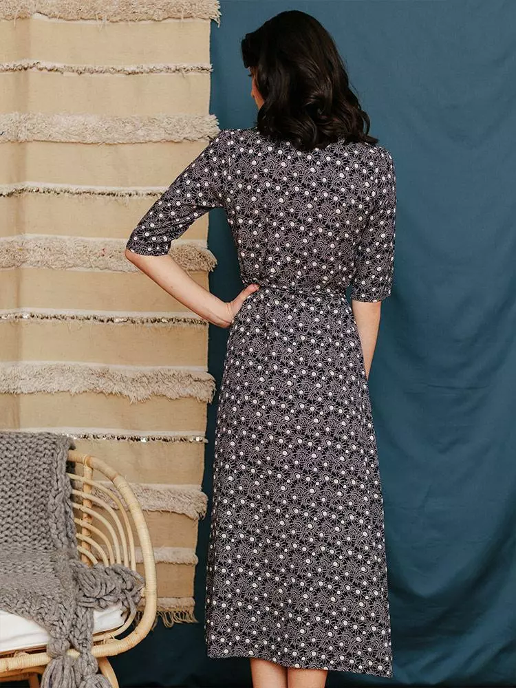 Mata Traders Aditi Moonrise Tencel Wrap Dress 3 Mata Traders Aditi Moonrise Tencel Wrap Dress