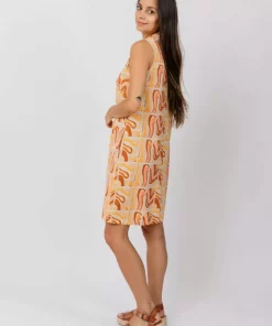 Mata Traders Eve Sedona Stripe Sleeveless Dress Clothing