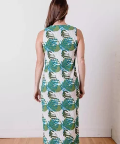 Mata Traders Best Sellers Julia Layered Palms Shift Dress
