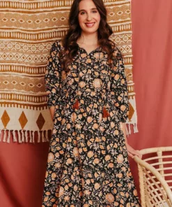 Mata Traders Napa Amber Long Sleeve Dress Best Sellers