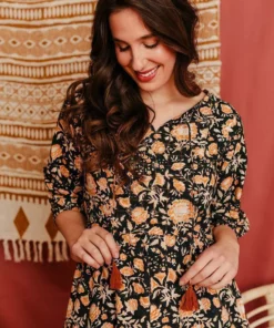 Mata Traders Napa Amber Long Sleeve Dress Best Sellers