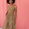 Mata Traders Provence Midi Dress