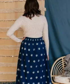 Mata Traders Shimla Full Moon Smocked Skirt Fair Trade