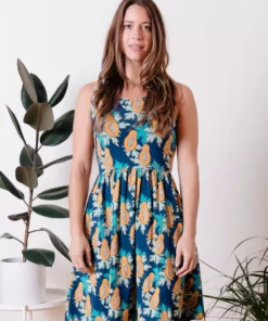 Mata Traders Summer Sonnet Papaya Dress