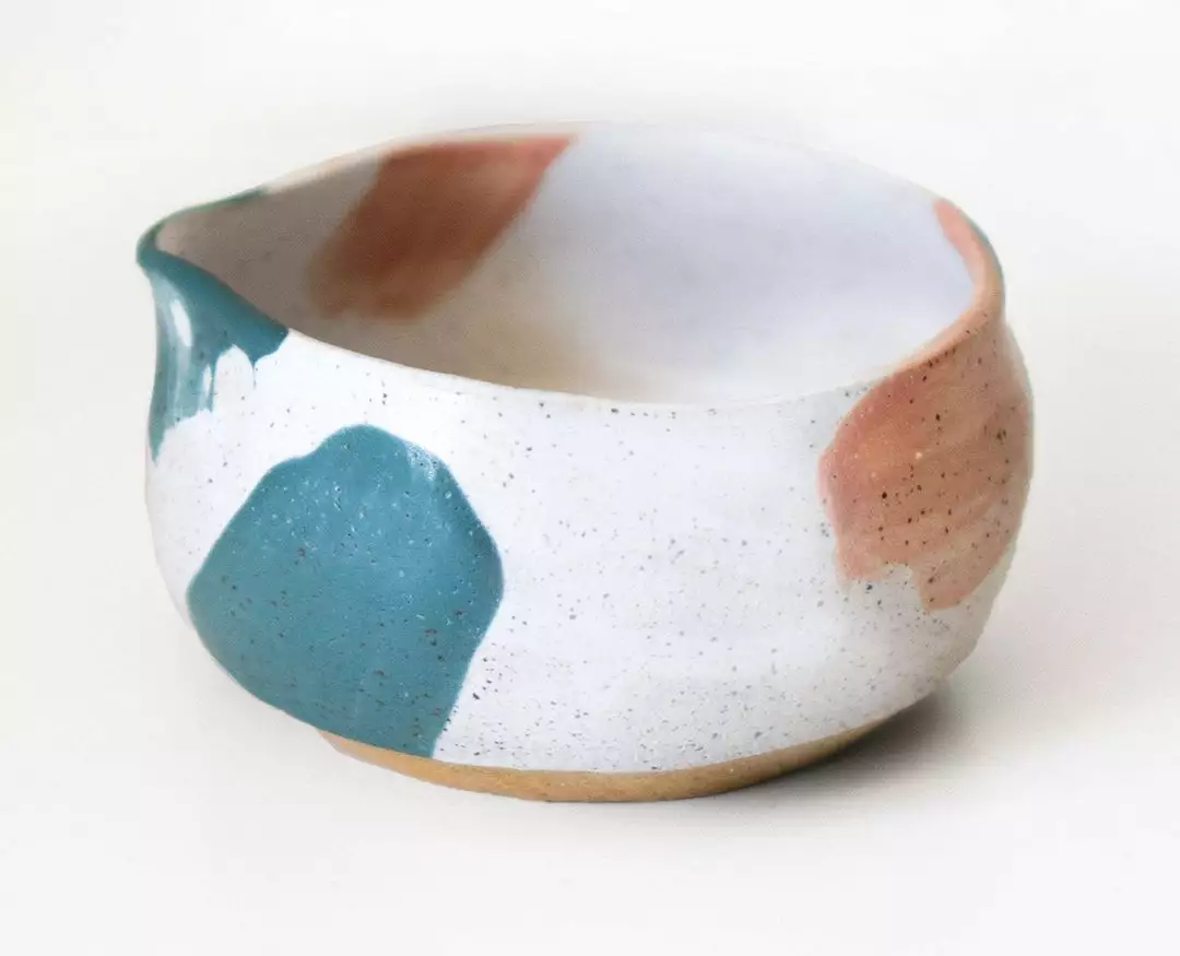 Moonshine Design Kitchen + Dining Matcha Stoneware Bowl 14 Moonshine Design Kitchen + Dining Matcha Stoneware Bowl