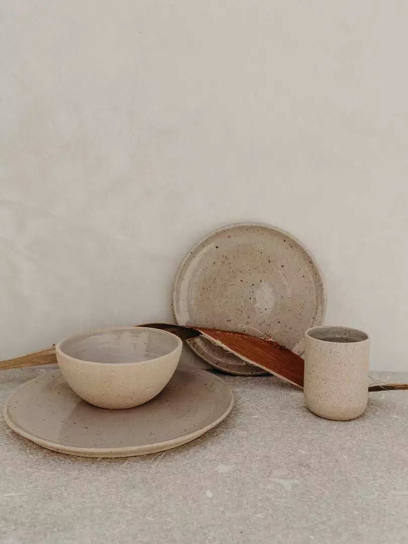 August Sage Maufrais Ceramic Plates Kitchen + Dining 4 August Sage Maufrais Ceramic Plates Kitchen + Dining