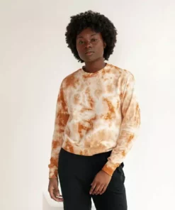 North Of West Sale Max Tie Dye Sweatshirt - Amber 11 North Of West Sale Max Tie Dye Sweatshirt - Amber