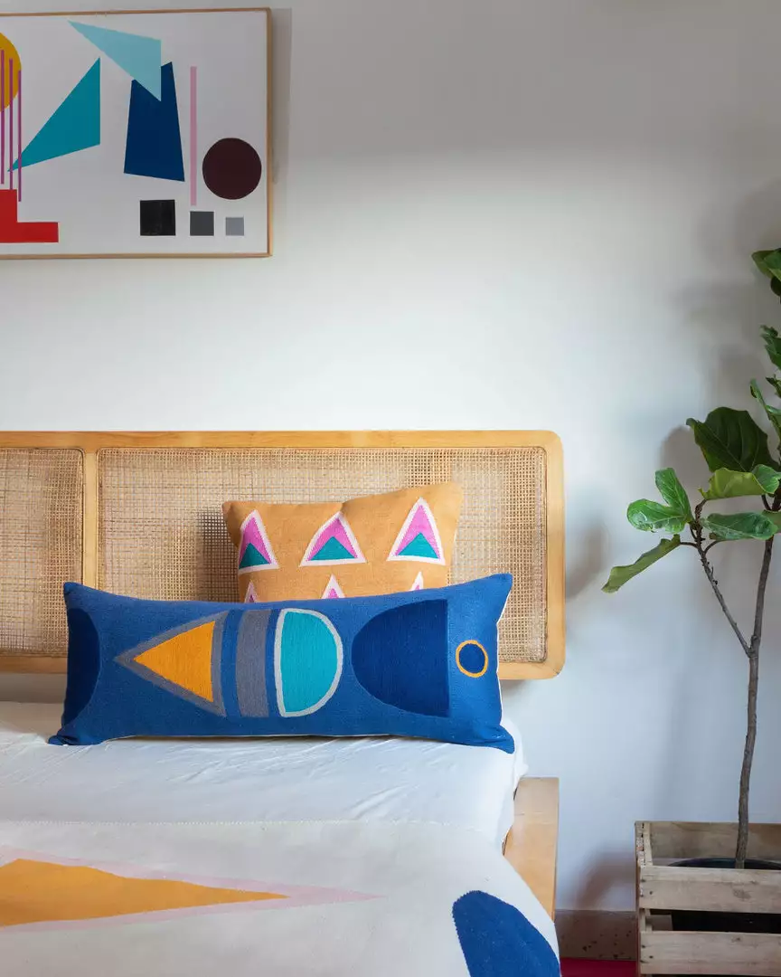 Leah Singh Maya Throw Pillow Cover - Ochre Home Goods 2 Leah Singh Maya Throw Pillow Cover - Ochre Home Goods