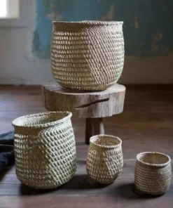 Mbare Open Weave Iringa Basket - Natural Home Goods