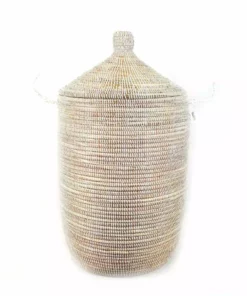 Mbare Large White Hamper Basket Best Sellers