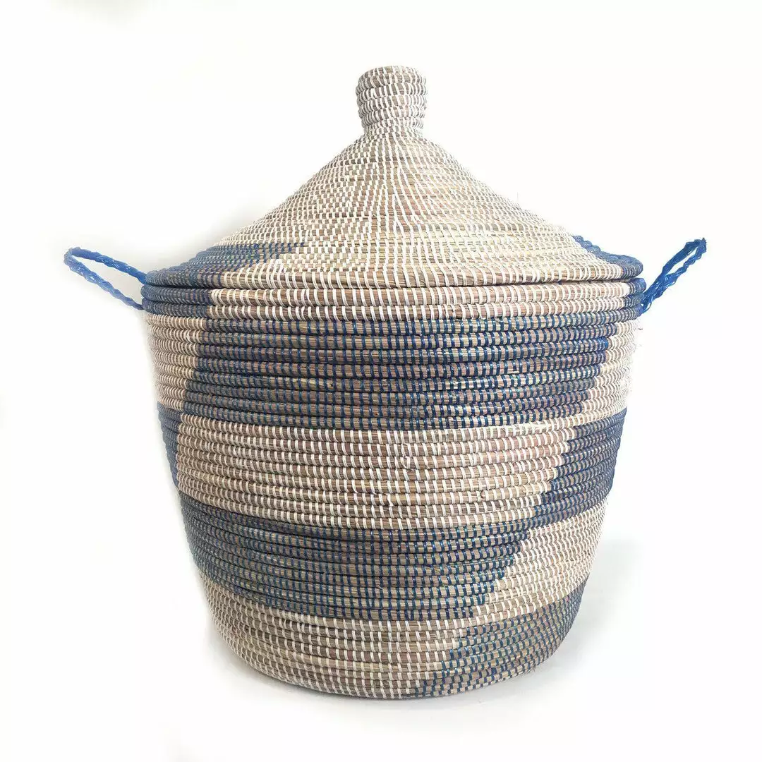 Mbare Low Patterned Hamper Basket Home Goods 6 Mbare Low Patterned Hamper Basket Home Goods