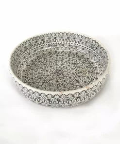 Mbare Medium Mud Cloth Bowl 6 Mbare Medium Mud Cloth Bowl