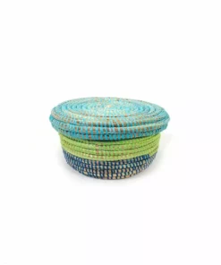 Mbare Modern Storage Basket Set - Coastal Blues Home Goods 9 Mbare Modern Storage Basket Set - Coastal Blues Home Goods