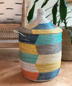Mbare Medium Multicolor Hamper Basket