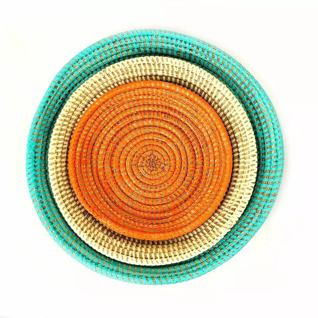 Mbare Tabletop Basket Bowl Set Home Goods 1 Mbare Tabletop Basket Bowl Set Home Goods