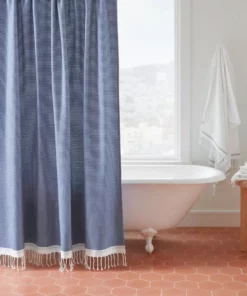 Coyuchi Mediterranean Shower Curtain Home Goods