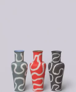 Middle Kingdom Memphis Medium Lover Porcelain Vase Home Goods