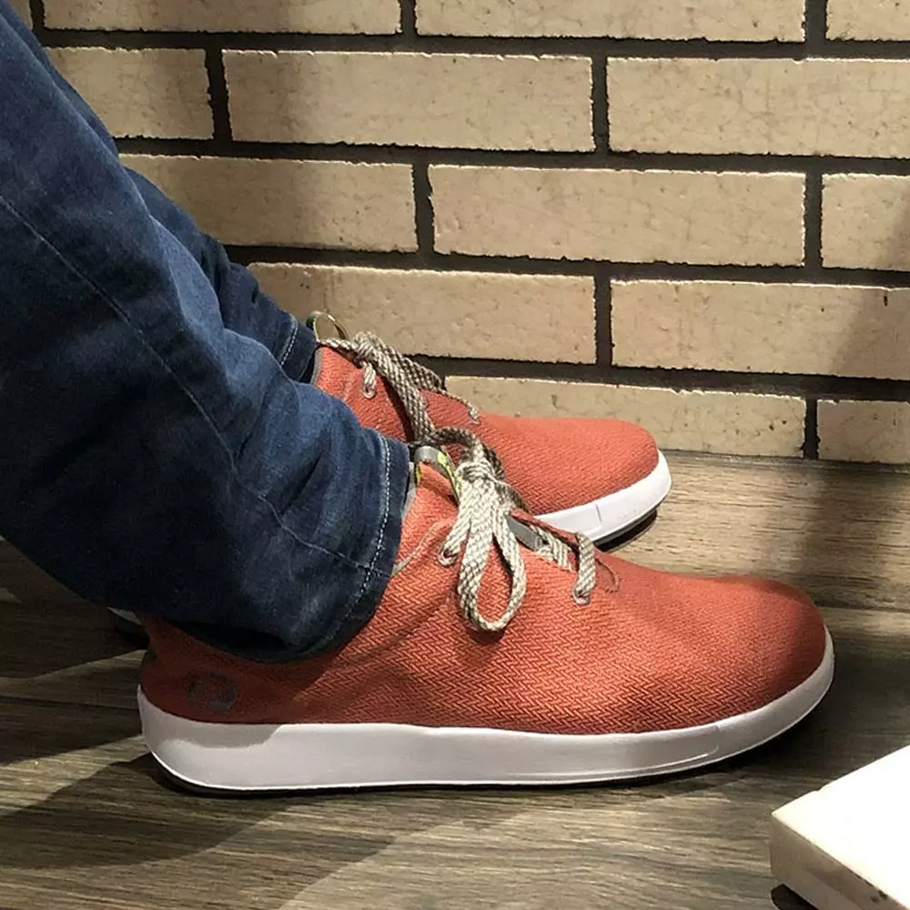 Rackle Shoes Men's Alex Hemp Sneaker - Redwood 2 Rackle Shoes Men's Alex Hemp Sneaker - Redwood