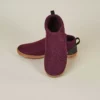 Kyrgies Men's Wool Tengries Slippers - Plum