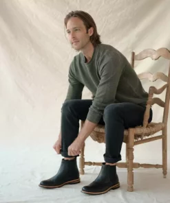 Nisolo Men's All-Weather Chelsea Boot - Black