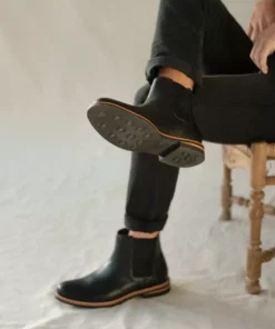 Nisolo Men's All-Weather Chelsea Boot - Black