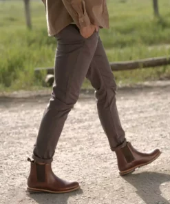 Nisolo Men's All-Weather Chelsea Boot - Brandy 11 Nisolo Men's All-Weather Chelsea Boot - Brandy