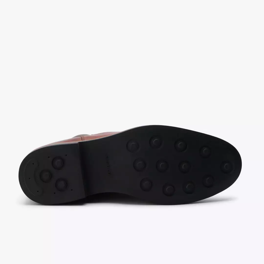 Nisolo Men's All-Weather Chelsea Boot - Brandy 8 Nisolo Men's All-Weather Chelsea Boot - Brandy