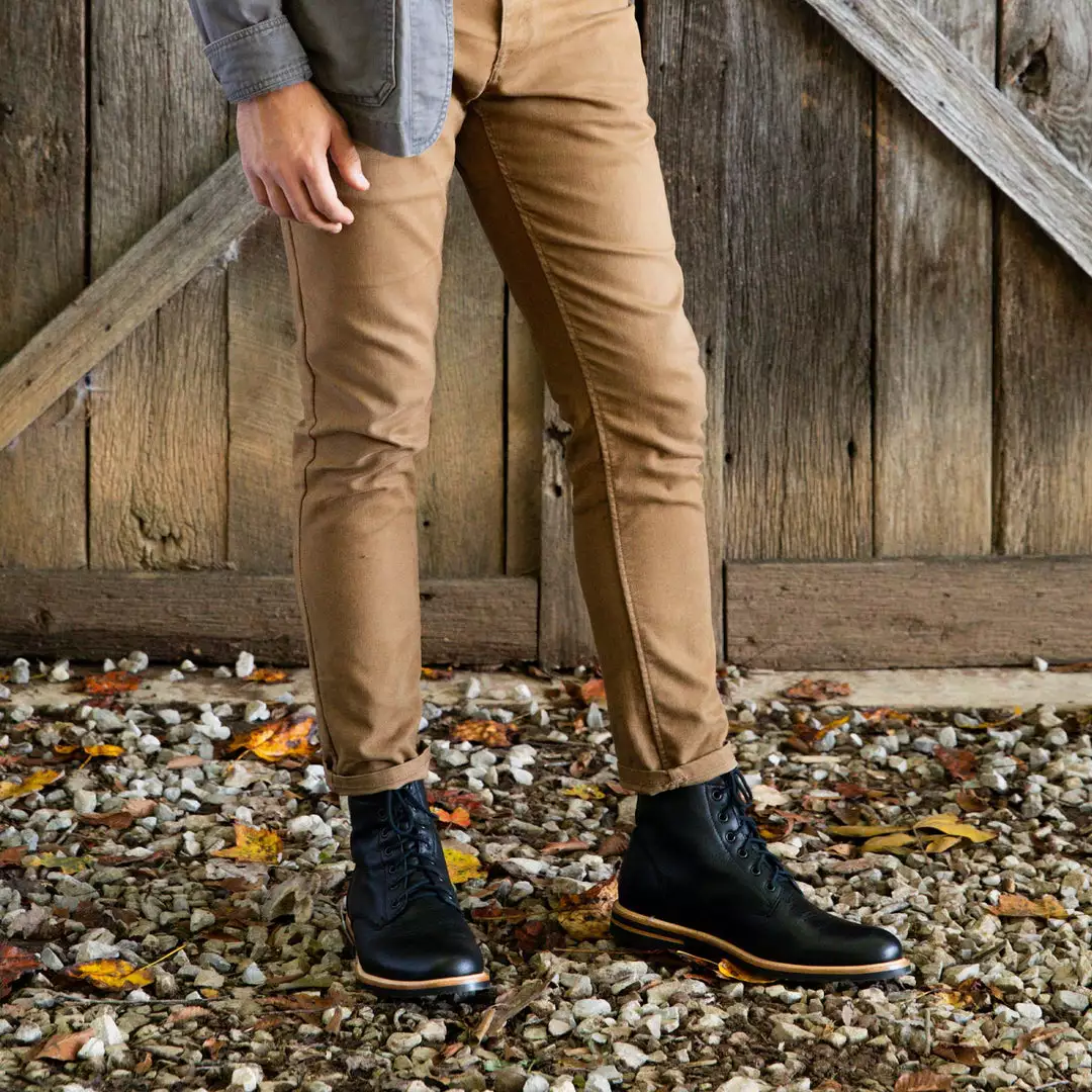 Nisolo Men's Andres All Weather Boot - Black 6 Nisolo Men's Andres All Weather Boot - Black