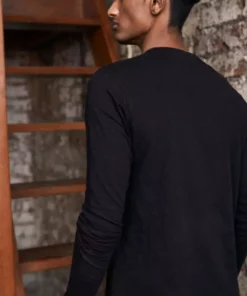 No Nasties Men's Bristol Henley Shirt