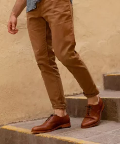 Nisolo Men's Calano Oxford - Brandy