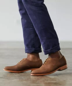 Nisolo Men's Calano Oxford - Oak Sale