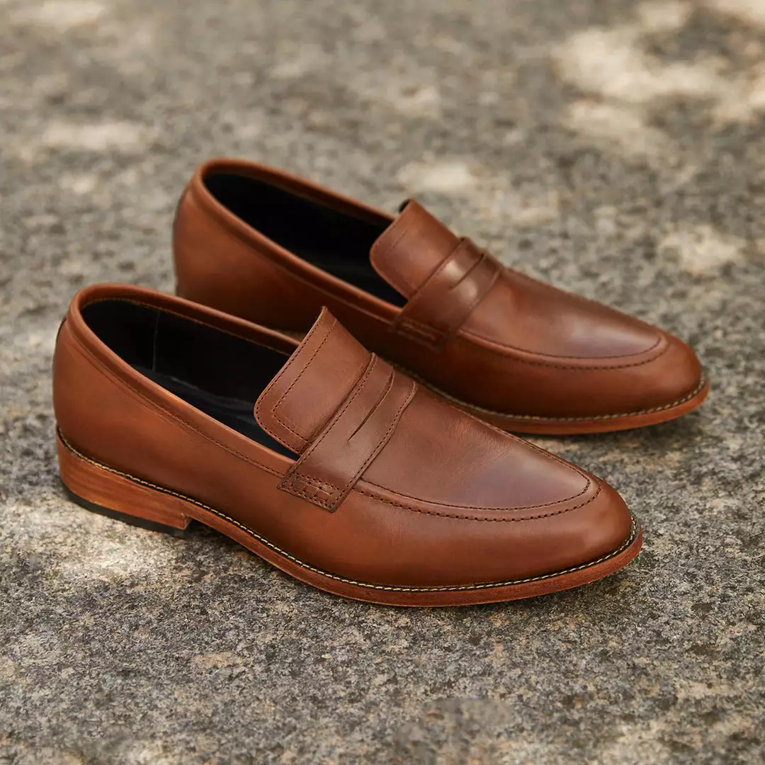 Nisolo Men's Chamberlain Penny Loafer - Brandy Best Sellers 7 Nisolo Men's Chamberlain Penny Loafer - Brandy Best Sellers
