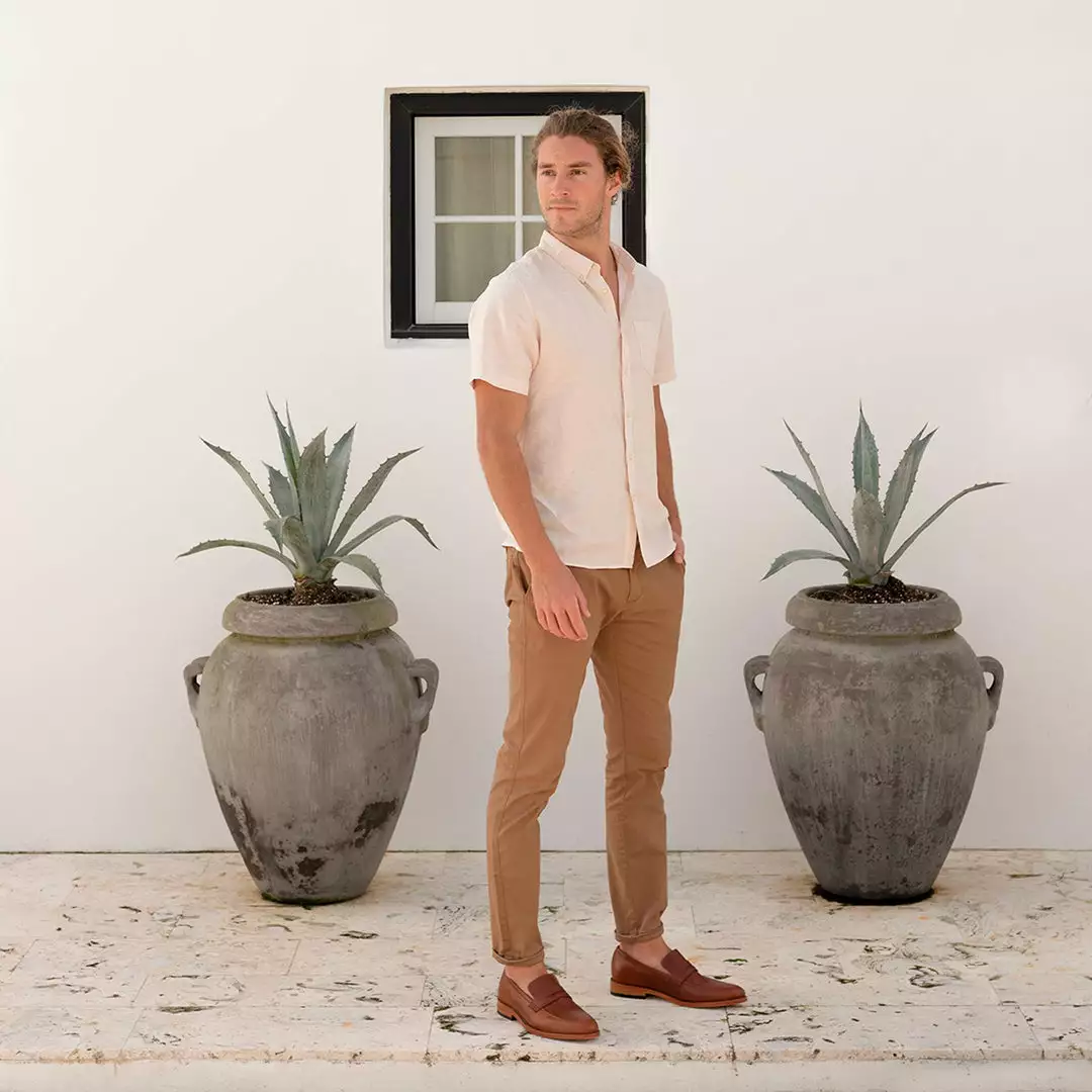 Nisolo Men's Chamberlain Penny Loafer - Brandy Best Sellers 5 Nisolo Men's Chamberlain Penny Loafer - Brandy Best Sellers