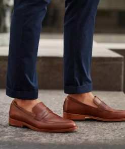 Nisolo Men's Chamberlain Penny Loafer - Brandy Best Sellers 13 Nisolo Men's Chamberlain Penny Loafer - Brandy Best Sellers