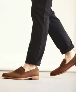 Nisolo Men's Chamberlain Penny Loafer - Oak