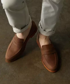 Nisolo Men's Chamberlain Penny Loafer - Oak 15 Nisolo Men's Chamberlain Penny Loafer - Oak