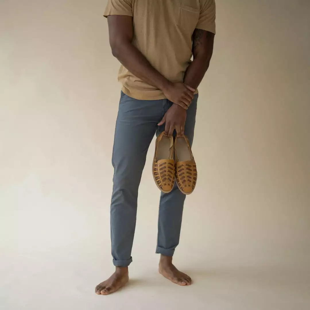 Nisolo Men's Colorblock Huarache Sandal 7 Nisolo Men's Colorblock Huarache Sandal