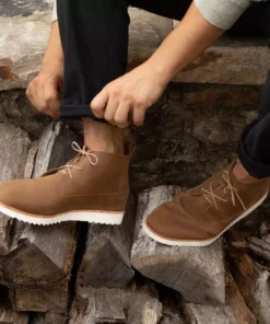 Nisolo Men's Cusco Flex Chukka - Tobacco