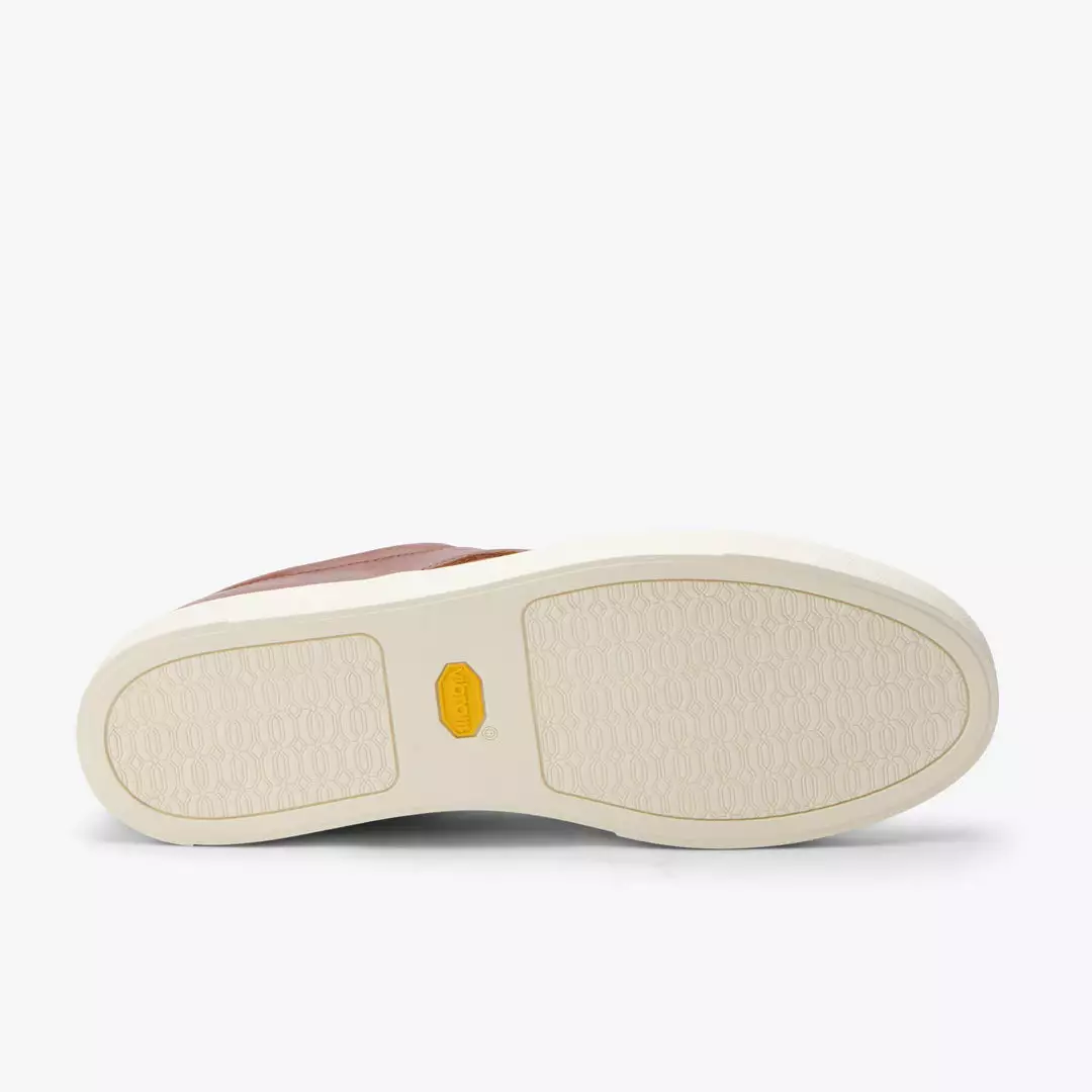 Nisolo Men's Diego Low Top Sneaker - Brandy 5 Nisolo Men's Diego Low Top Sneaker - Brandy