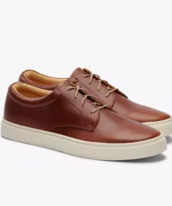 Nisolo Men's Diego Low Top Sneaker - Brandy