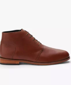 Nisolo Men's Emilio Chukka Boot - Brandy