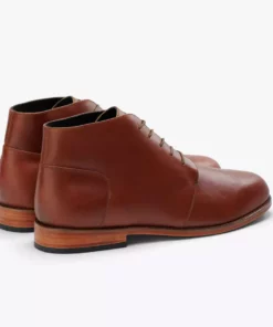 Nisolo Men's Emilio Chukka Boot - Brandy