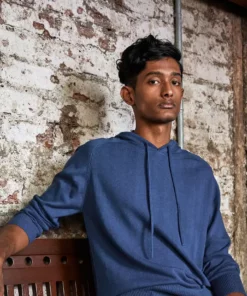 No Nasties Men's Knit Pullover Hoodie