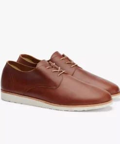Nisolo Men's Lightweight Flex Derby - Brandy
