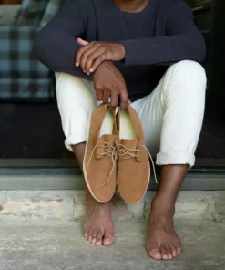 Nisolo Men's Lightweight Flex Derby - Nutmeg