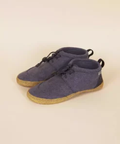 Kyrgies Men's Walkabout Wool Lace-Up Slippers