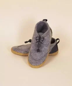 Kyrgies Men's Walkabout Wool Lace-Up Slippers